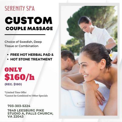 Serenity Spa
 7649 Leesburg Pike Studio A, Falls Church, VA 22043
 Call us at 703-303-5224