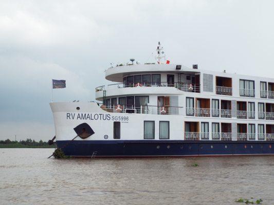 River Cruise on the Mekong River in Cambodia & Viet Nam.  Visit Anchor Wat while there.