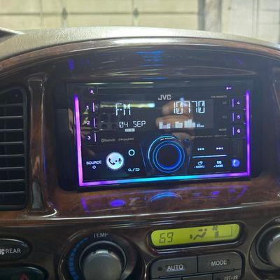 Jvc Dubble din radio installation