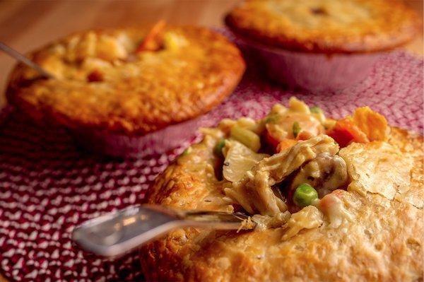 SRQ Magazine..."Life's too short to eat an ordinary pot pie when you can dine on a work of mouth-watering creativity in a pie shell".