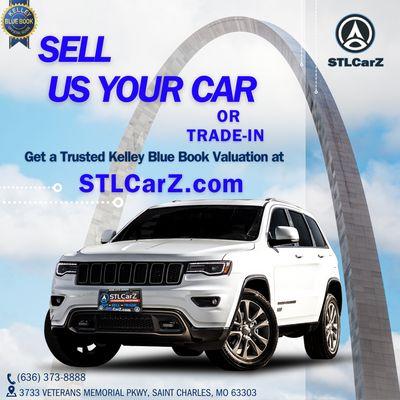 Looking to sell or trade-in your car? STLCarZ makes it easy and fast!