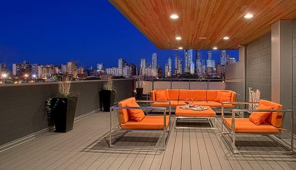 Amazing Rooftop deck - Chicago skyline!