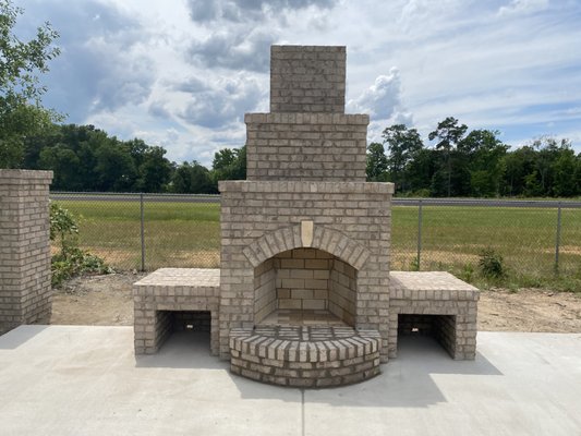 Outdoor Fireplace