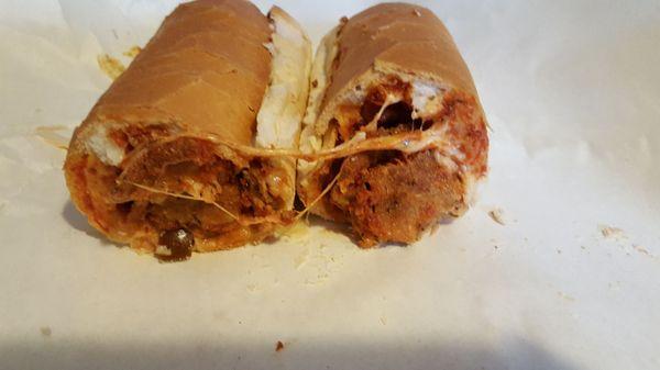 Veal parmesan grinder