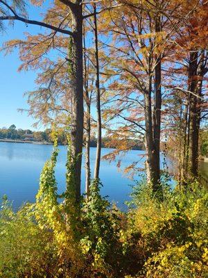 Hope Mills Lake is just a block up the road.