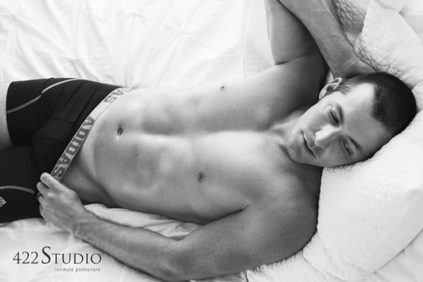 Male boudoir by 422 Studio, Richmond boudoir photography