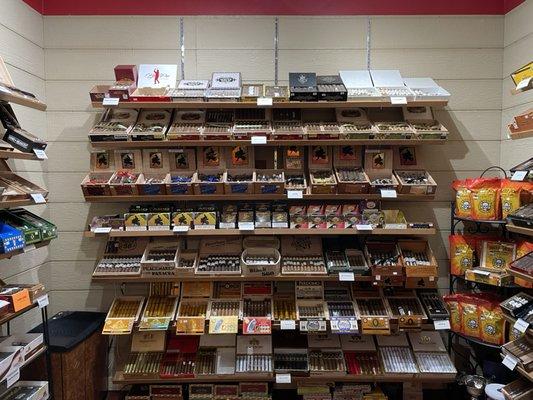 The biggest selection of imported cigars