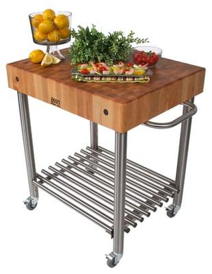 John Boos kitchen carts