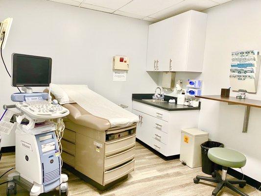 One of the 3 exam rooms