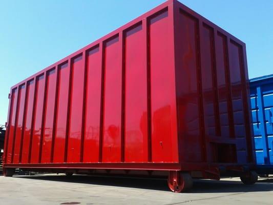 New container custom fabricated here