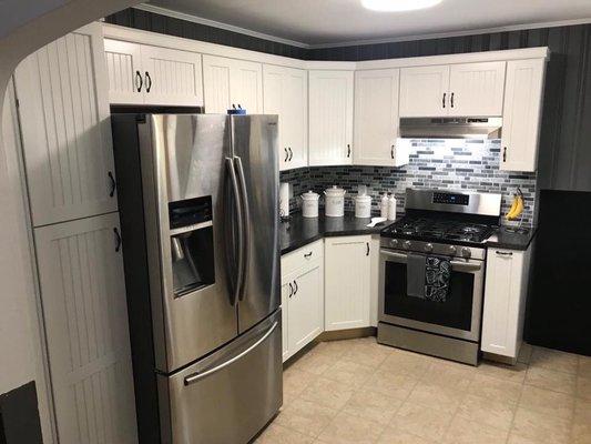 Updated white cabinets in PA