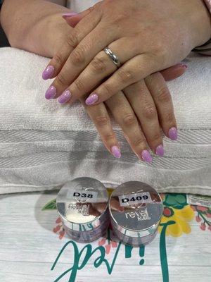 Ombré Nails in Pink by Sandy