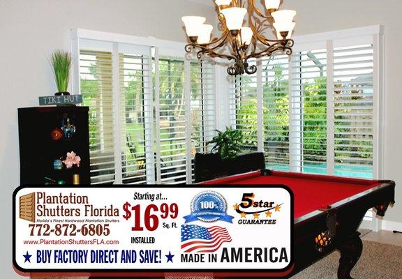 Plantation Shutters