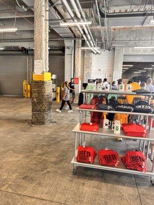 Gift shop area in the terminal