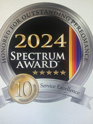 Spectrum award