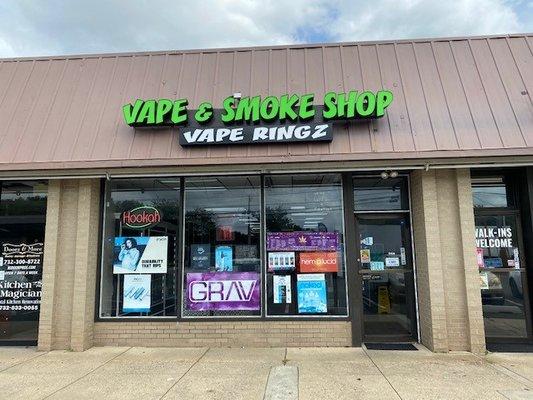 Entrance to Vape Ringz