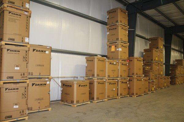 HVAC Equipment in stock