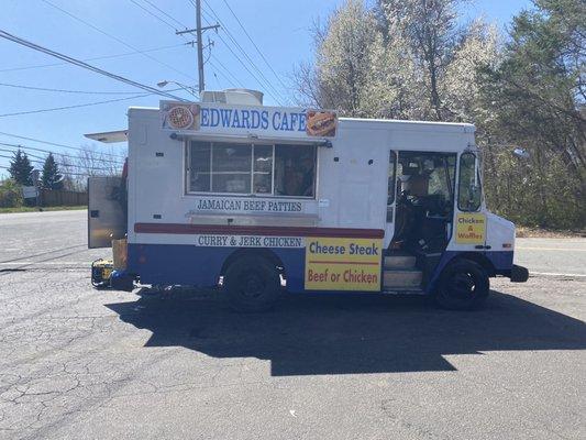 Food truck on site