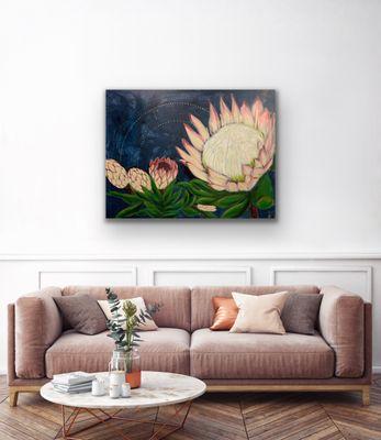 King Protea by Jill Sans