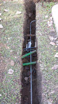 We take the time to properly locate existing utilities before digging avoiding costly repairs!