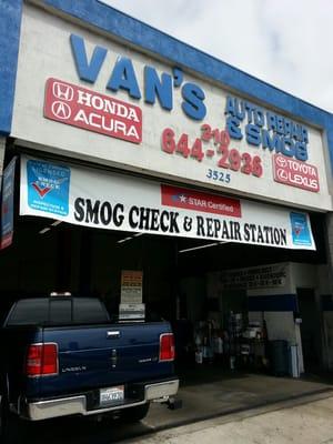 Best smog shop in town, star certified too