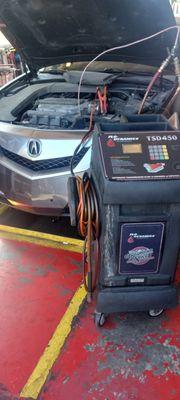 Transmission fluid exchange