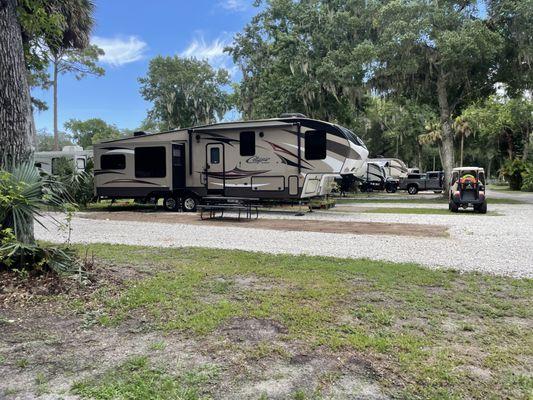 Gravel Sites for Long Term Guests