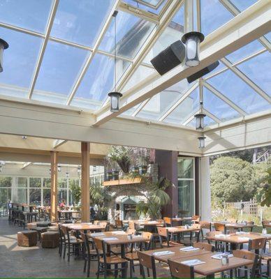 Ridge & Hipped Skylight - Beach Chalet - San Francisco California - Solarium & Skylight Systems