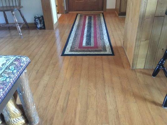 Old oak floors