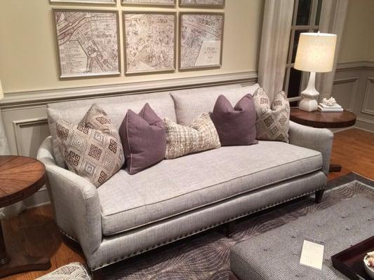 New sofa in a Lilac color palette