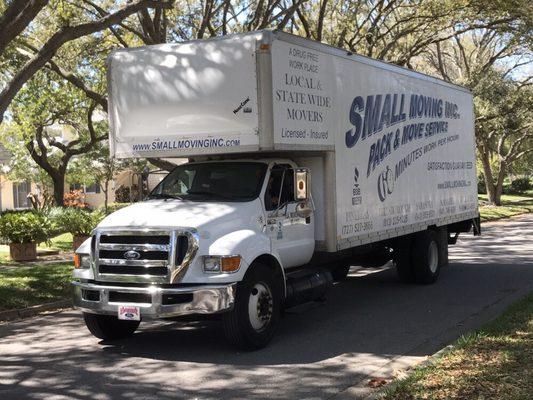 Visit smallmovinginc.com to see more photos of our family owned business.