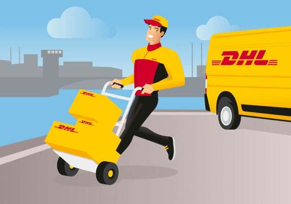 DHL international shipping