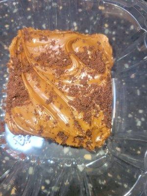 Caramel brownie