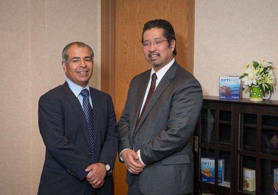 Dr Rajeev Vohra and Dr. Gregory Nishimura