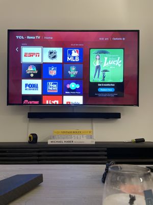 Tv mounting