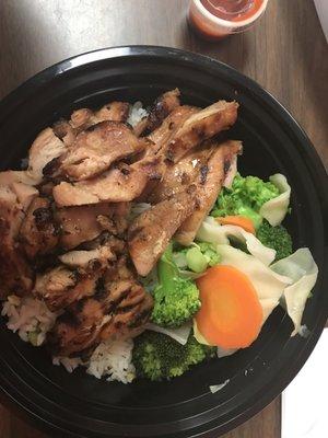 Chicken teriyaki bowl