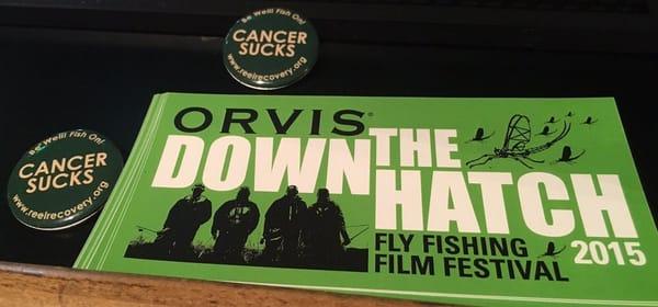 "CANCER SUCKS!"  What a great cause!  Fly fishing to help others, count me in!