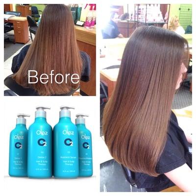 Olez hair Keratin treatment formaldehyde Free!