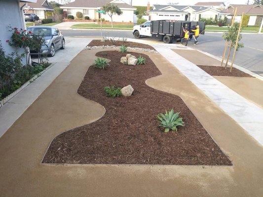 Custom Drought Tolerant Planters