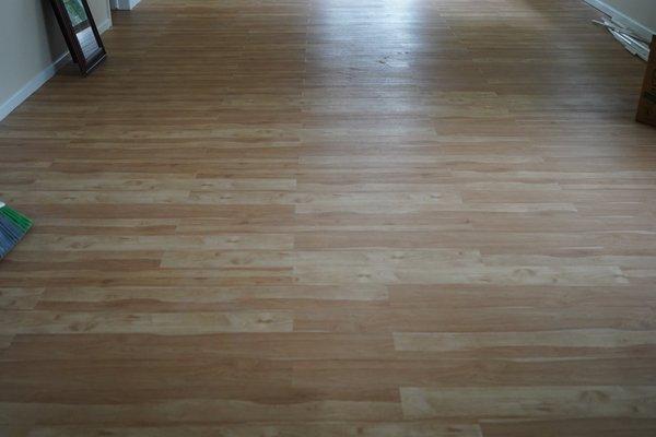 Hardwood Flooring installed by Superior Plus Painting