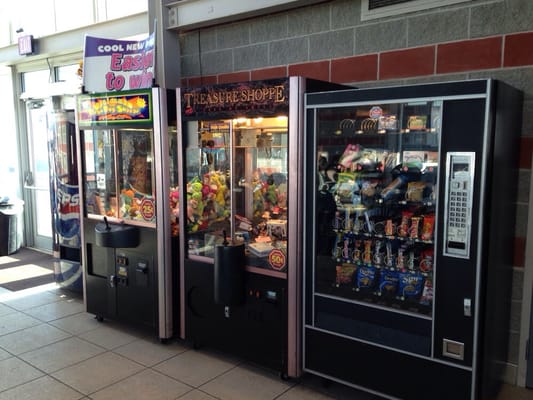 Vending machines, arcade