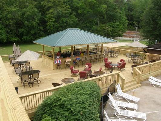 Tiki Bar Area