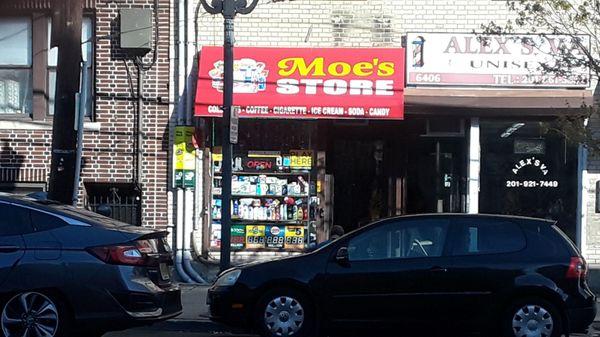 Moe's Store * Cold Cuts * Coffee * Cigarettes * Ice Cream * Soda * Candy