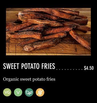 Organic Sweet Potato Fries