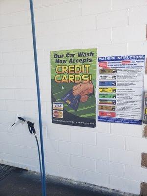 Speedy car wash in north las vegas now accepts credit cards