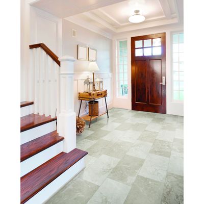 Stair installation, Stair Treads, Landing Treads, Landing Shoe, Luxury Vinyl Tile Flooring installation.