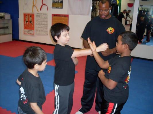 2008-2009 Wing Chun with some of our kung fu kids