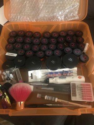 Acrylic powders, brushes, nail bits and more