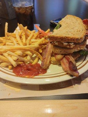 Triple play BLT, Awesome place, food & service was great!!