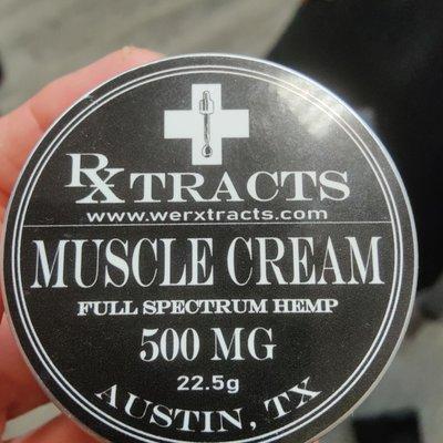 RXTracts CBD oil muscle cream